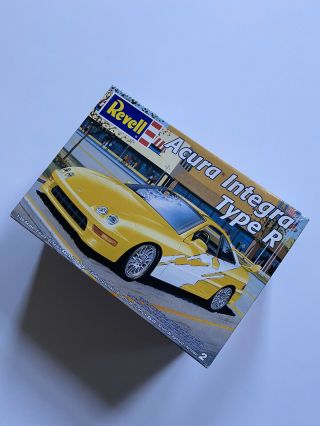 Revell Acura Integra Type R Model Car Kit Never Fully Built Parts In Package