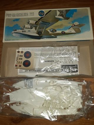 Airfix Consolidated Catalina Pby - 5a (raf) In 1/72 Scale - Vintage