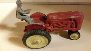Vintage Reuhl Massey Harris 44 Farm Toy Tractor / Played With