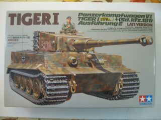 Tamiya 1/35 Tiger I Pz.  Kpfw.  Vi Ausf.  E Late Version 35146