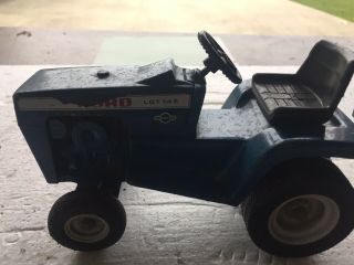 Vintage Ertl Ford LGT 145 Lawn and Garden Tractor Set w/Trailer 1/12 70 ' s. 2