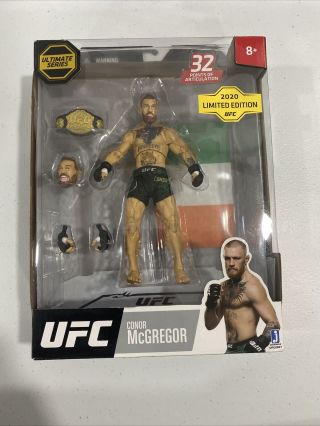 Ufc Ultimate Series 2020 Limited Edition Conor Mcgregor Figure Jazwares In Hand