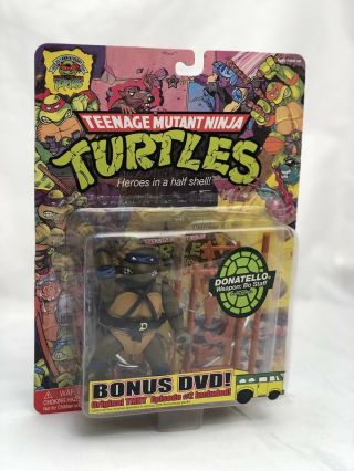 Tmnt Teenage Mutant Ninja Turtles Donatello 25th Anniversary Edition W/ Dvd 2008