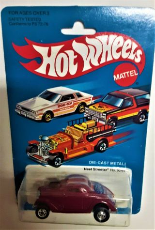 Hot Wheels Ford Neet Streeter 1981 On Card Vintage