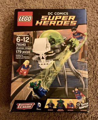 Lego Dc Comics Heroes 76040 Brainiac Attack Supergirl
