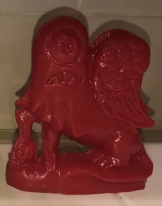 Tim Biskup Helper Dragon Red Rotofugi Roto - A - Matic Mold A Rama Rare Lowbrow Art