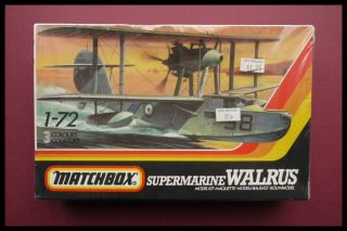 Matchbox Supermarine Walrus Mk.  Ii 1:72 Model Kit