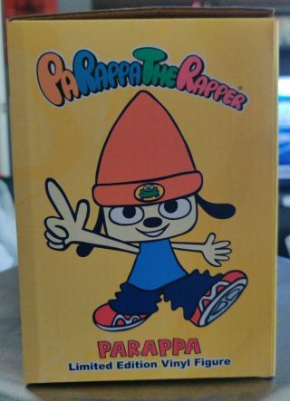 Parappa The Rapper Limited Edition Vinyl Figure Toy Playstation ESC RARE 90s 2