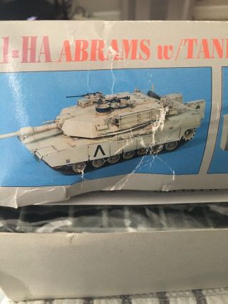 1/35 Dragon USMC M1A1 HA Abrams w Tank Crew & Aftermarket Metal Barrel BUY ME 2