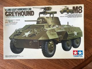 1/35 Tamiya 35228 U.  S.  M8 Light Armored Car Greyhound