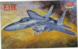 Academy Minicraft 1:48 Mcdonnell Douglas F - 15e Strike Eagle Kit 1687u
