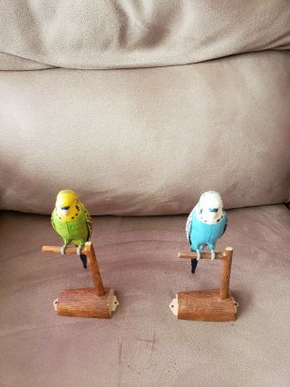Bachmann Birds Of The World Parakeet Pair Paint By Built Model Kit Vintage