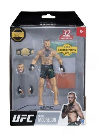Ufc Ultimate Series 2020 Limited Edition Conor Mcgregor 6in Figurine Ships Fast