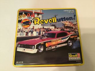 Revell Revellution All - Star Drag Racing Funny Car Collector Tin Pre Owned