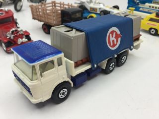 Vintage Matchbox Kings K34 White Blue K Pallet Truck Delivery 1:43 England