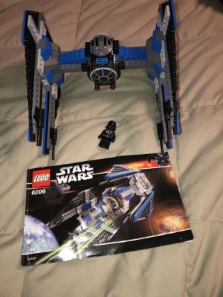 Lego Star Wars Tie Interceptor 6206 (100 Complete)