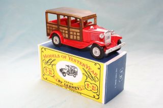 Matchbox Yesteryear Y21 - 1 Ford Model A Woody Wagon (1930) - Code 3 (d65)