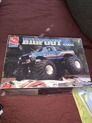 Bigfoot Racing Monster Truck Model Kit Open Complete Amt Ertl 1:25 8149
