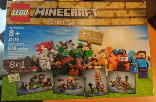 21116 Lego Complete Minecraft Crafting Box Building Set With Instructions/poster