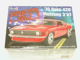 1/24 Revell 1970 Boss Ford Mustang 429 Builders Special Model Kit Extra Parts