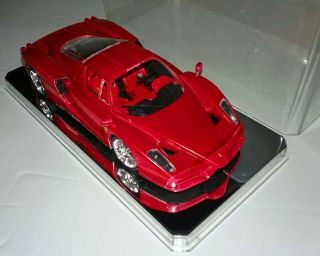 Revell Enzo Ferrari 1/24 Scale Plastic Model - Fully Assembled W/ Display Case