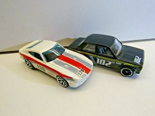 Hotwheels By Mattel Racing Datsuns - Bluebird 510 1600 & 240z Fairlady