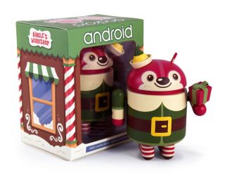 Android Mini Collectible 2015 Christmas Spec.  Ed.  - Bingle Bear By Scott Tolleson