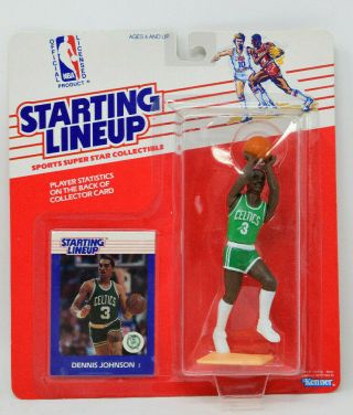 Starting Lineup 1988 Dennis Johnson Boston Celtics Basketball Nba Slu
