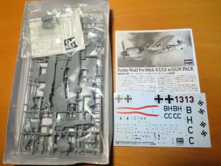 Hasegawa 1/48 Focke - Wulf Fw190A - 5/12 w/ GUN PACK (07320) 2
