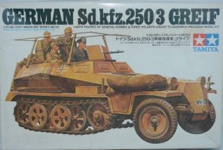 Tta - Tamiya 1:35 Kit - German Sd.  Kfz 250/3 Grief - Half Track Mm213