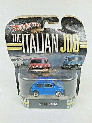 Hot Wheels Retro Entertainment The Italian Job Morris Mini Blue