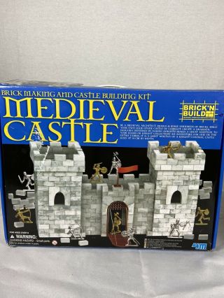4m Brick ‘n Build Medieval Castle Building Kit Model