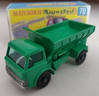 Matchbox lesney 70 Ford Grit Spreader truck 1966 Custom/Crafted box 2