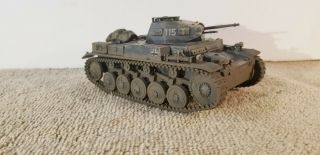 Built 1/35 German Early Panzer Ii Ww 2 Tank Professionally Built
