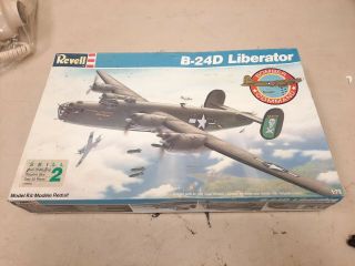 Revell 1/72 B - 24d Liberator Model Airplane Kit - Military Warbird,  Wwii