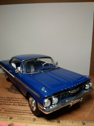 1961 Chevrolet Impala Ss 1/25 Built Model Kit By Amt.  Solid Build High Details.