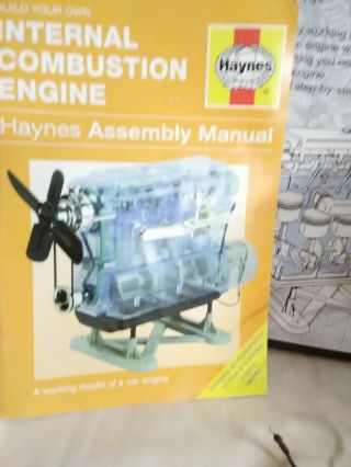 Haynes Build Your Own Internal Combustion Engine model engine sound light up 3