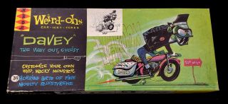 1963 Hawk Model Weird - Ohs " Davey " The Way Out Cyclist