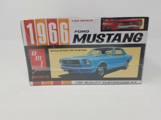 AMT 1/25 Scale 1966 Ford Mustang Hardtop Model Kit AMT704 2