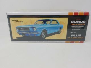 AMT 1/25 Scale 1966 Ford Mustang Hardtop Model Kit AMT704 3