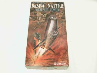 1/48 Dml Dragon Ba349a Natter W/launch Tower Plastic Model Kit Parts 5516