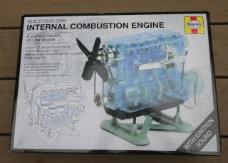 Haynes Build Your Own Internal Combustion Engine Kit 1/10 Scale Model