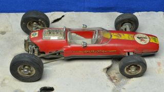 Schuco Lotus Formel 1 1071 Windup Car - Made In Germany - For Rebuild Or Parts