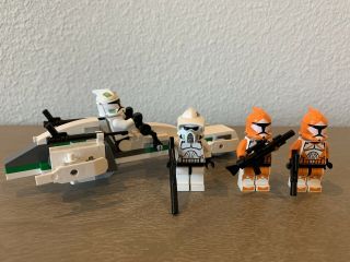 Clone Trooper Battle Pack (7913) Authentic Lego Star Wars Minifigure Set 100