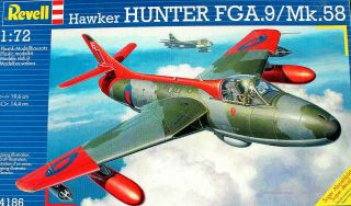 Revell 1/72: Hawker Hunter Fga.  9/mk/58