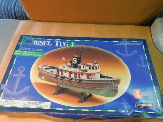 Lindberg Diesel Tug Boat Model Kit