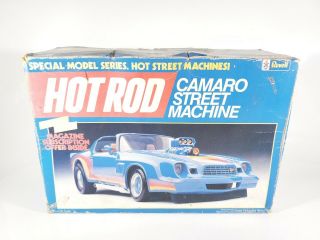 Revell Chevrolet Camaro Hot Rod Street Machine 1/25 Scale Model Kit - Started