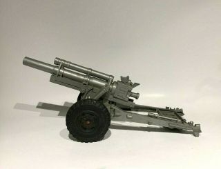 Vintage 1960s Marx Lumar Plastic Toy Military Cannon Howitzer - Non