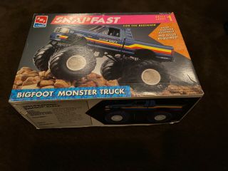 Snapfast Bigfoot Monster Truck 1/32 Model.  - Partially Built