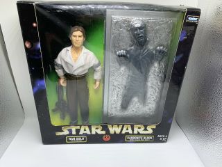 1998 Kenner Star Wars 12 " Han Solo As Prisoner,  Carbonite Block Action Figure